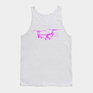 Bell Boeing V-22 Osprey - Pink Design Tank Top